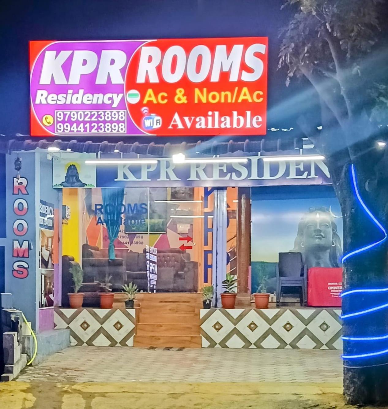 Kpr Residency Near Isha - Adiyogi Hotel Alāndurai Exterior foto
